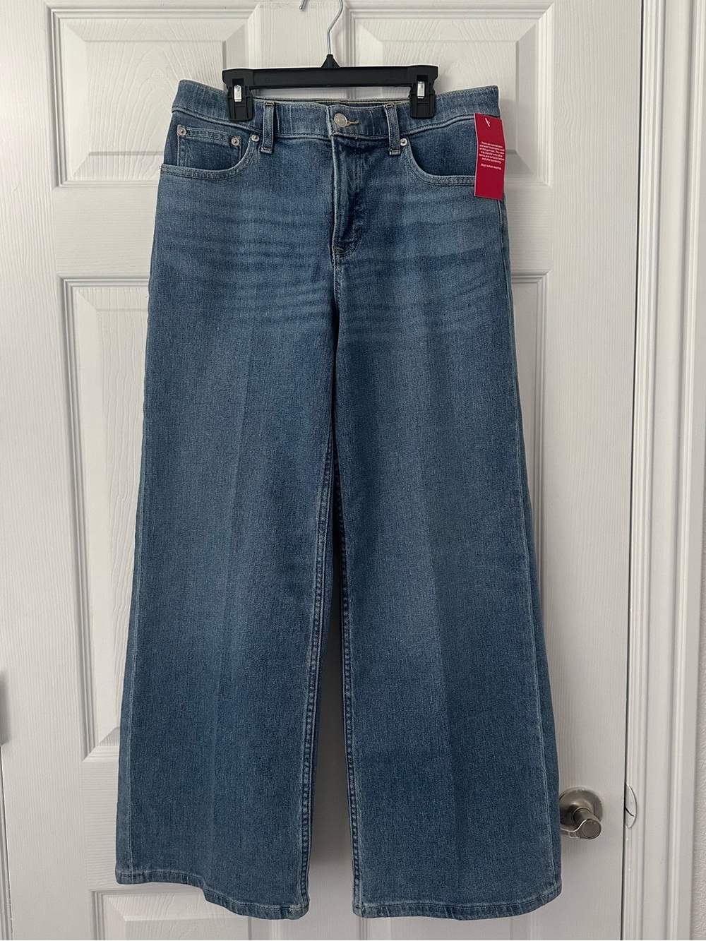 SPANX Authentic 360" Mid-Rise
Wide Leg Jeans Size MP